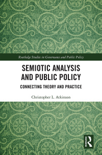 صورة الغلاف: Semiotic Analysis and Public Policy 1st edition 9780815383475