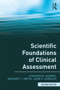 Cover image: Scientific Foundations of Clinical Assessment 2nd edition 9780815381372