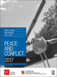 Cover image: Peace and Conflict 2017 1st edition 9781857439328
