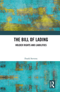 Titelbild: The Bill of Lading 1st edition 9780815380061