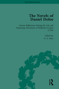 Cover image: The Novels of Daniel Defoe, Part I Vol 3 1st edition 9781138761902