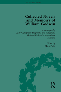 Imagen de portada: The Collected Novels and Memoirs of William Godwin Vol 1 1st edition 9781138111264
