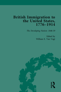 Cover image: British Immigration to the United States, 1776–1914, Volume 3 1st edition 9781138113039