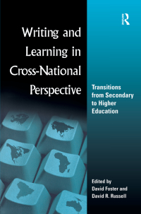 Imagen de portada: Writing and Learning in Cross-national Perspective 1st edition 9780805844856