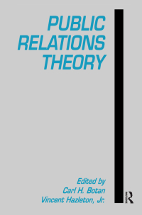 Imagen de portada: Public Relations Theory 1st edition 9781138412095