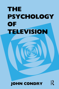 Omslagafbeelding: The Psychology of Television 1st edition 9780805806212