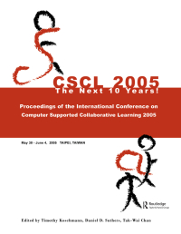 Imagen de portada: Computer Supported Collaborative Learning 2005 1st edition 9780805857825