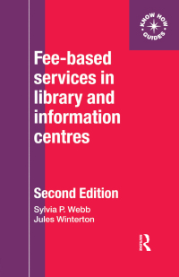 Cover image: Fee-Based Services in Library and Information Centres 1st edition 9781138439368