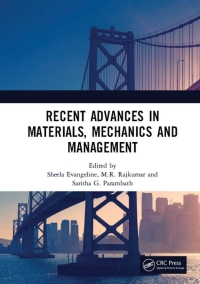 صورة الغلاف: Recent Advances in Materials, Mechanics and Management 1st edition 9780815378891