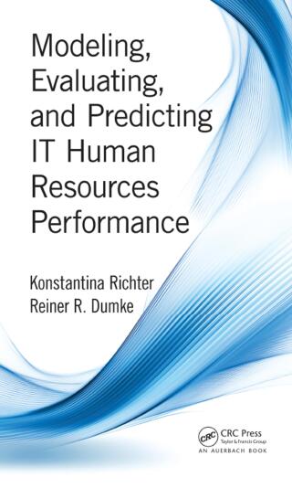 Imagen de portada: Modeling, Evaluating, and Predicting IT Human Resources Performance 1st edition 9781482299922