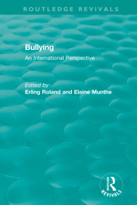 Cover image: Bullying (1989) 1st edition 9780815377788