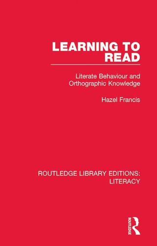 Cover image: Learning to Read 1st edition 9780815373698