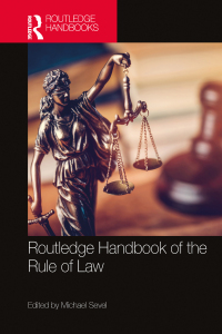 Imagen de portada: Routledge Handbook of the Rule of Law 1st edition 9780815376651