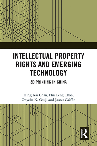 صورة الغلاف: Intellectual Property Rights and Emerging Technology 1st edition 9780815375371