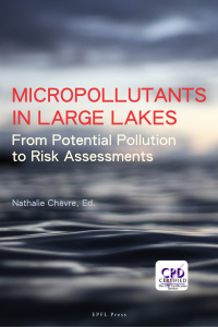 Cover image: Micropollutants in Large Lakes 1st edition 9780815374886