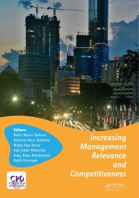 表紙画像: Increasing Management Relevance and Competitiveness 1st edition 9780367734855