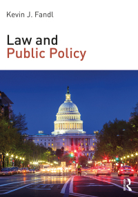 Imagen de portada: Law and Public Policy 1st edition 9780815373742