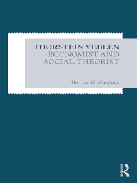 Cover image: Thorstein Veblen 1st edition 9781138069060