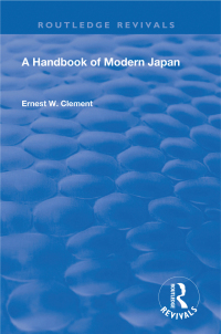 Cover image: Revival: A Handbook of Modern Japan (1903) 1st edition 9780815372400