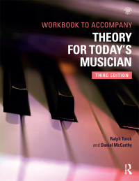 Imagen de portada: Theory for Today's Musician Workbook 3rd edition 9780815371724