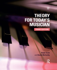 Cover image: Theory for Today's Musician Textbook 3rd edition 9780815371717
