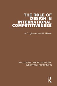 Titelbild: The Role of Design in International Competitiveness 1st edition 9780815370864