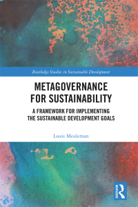 Cover image: Metagovernance for Sustainability 1st edition 9780367191320