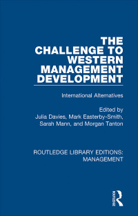 Cover image: The Challenge to Western Management Development 1st edition 9780815369875