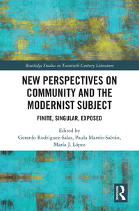 Cover image: New Perspectives on Community and the Modernist Subject 1st edition 9780367890933