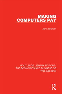 Cover image: Making Computers Pay 1st edition 9780815368977