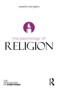 Cover image: The Psychology of Religion 1st edition 9780815368120