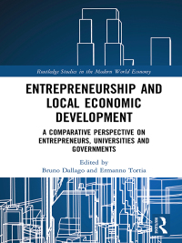 Titelbild: Entrepreneurship and Local Economic Development 1st edition 9780815367994