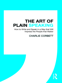 Cover image: The Art of Plain Speaking 1st edition 9780367787608