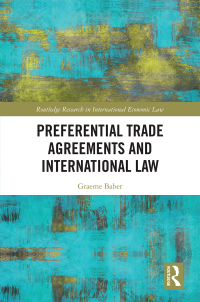 Imagen de portada: Preferential Trade Agreements and International Law 1st edition 9781032241647