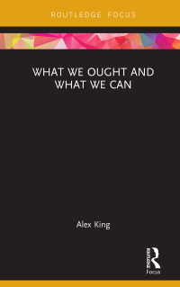 Imagen de portada: What We Ought and What We Can 1st edition 9781032178264