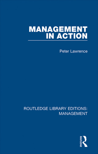 Imagen de portada: Management in Action 1st edition 9780815365334