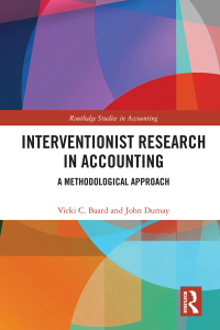Titelbild: Interventionist Research in Accounting 1st edition 9780367551193