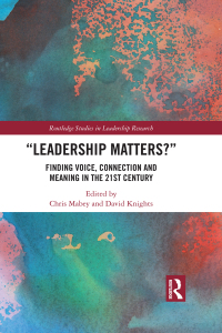 Omslagafbeelding: Leadership Matters 1st edition 9781138572058