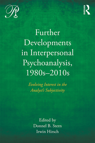 Imagen de portada: Further Developments in Interpersonal Psychoanalysis, 1980s-2010s 1st edition 9780415714297
