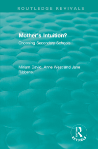 Cover image: Mother's Intuition? (1994) 1st edition 9781138577954