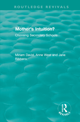 表紙画像: Mother's Intuition? (1994) 1st edition 9781138577954