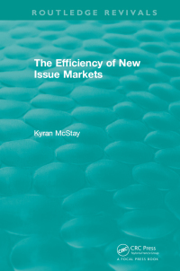 Imagen de portada: Routledge Revivals: The Efficiency of New Issue Markets (1992) 1st edition 9781138574908