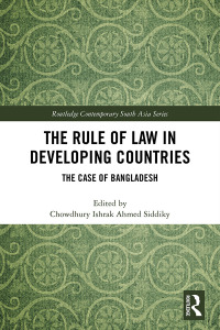 Imagen de portada: The Rule of Law in Developing Countries 1st edition 9781138574571
