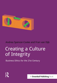 Imagen de portada: Creating a Culture of Integrity 1st edition 9781910174593