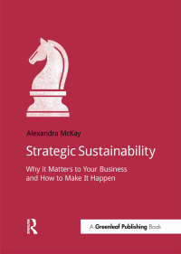 Cover image: Strategic Sustainability 1st edition 9781909293540