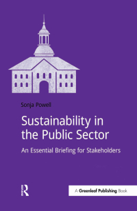 Imagen de portada: Sustainability in the Public Sector 1st edition 9781909293304