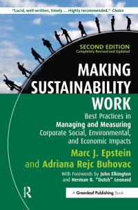 Cover image: Making Sustainability Work 2nd edition 9781907643934