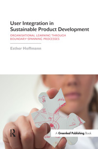 Imagen de portada: User Integration in Sustainable Product Development 1st edition 9781906093693