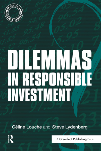 Imagen de portada: Dilemmas in Responsible Investment 1st edition 9781906093518