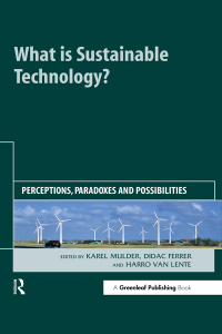 Imagen de portada: What is Sustainable Technology? 1st edition 9781906093501